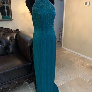 Beaded Prom Dress Size 10